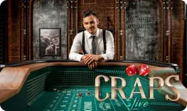 Live Craps (Evolution) on Slots Charm