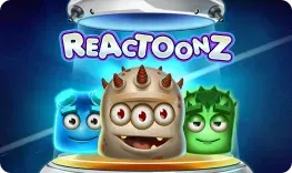 Reactoonz (Play'n GO) on Slots Charm